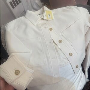 Aritzia White Jacket